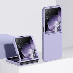 PLASTIC Műanyag védőburkolat a Xiaomi MIX-hez Flip lila