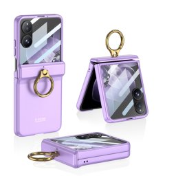 GKK LARA Üvegvédő burkolat a külső kijelzőhöz Xiaomi MIX Flip lila
