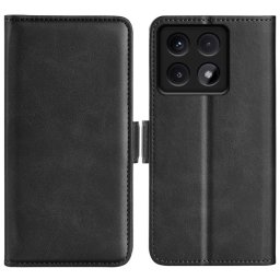 OLDALSÓ pénztárca tok Xiaomi 14T fekete