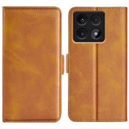 OLDAL pénztárca tok Xiaomi 14T világosbarna