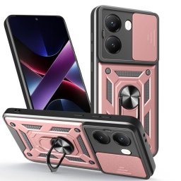 RING KAMERA Borító tartóval Xiaomi Poco X7 Pro rózsaszín