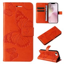 ART BUTTERFLY Narancssárga pénztárca tok Apple iPhone 16e