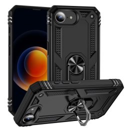 RING Fedél tartóval Apple-hoz iPhone 16e fekete