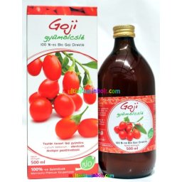 Goji bogyó Juice 100%-os, 500 ml - MannaVita