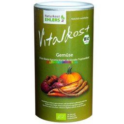 Gyökérzöldségek, amaránt, quinoa, cékla, tök, sárgarépa őrlemény 375 g - Ehlers Vitalkost