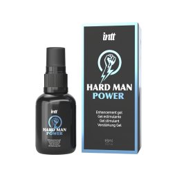 Intt Hard Man Power - stimuláló gél férfiaknak (15ml)