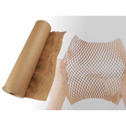 Méhsejt csomagolópapír 50 cm × 90 m – környezetbarát térkitöltő papír