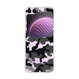 ART Műanyag borítás Samsung Galaxy Z Flip 5 5G BLACK CAMO-hoz