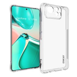 ENKAY AIRBAG Extra tartós burkolat Asus Zenfone 12 Ultra átlátszó
