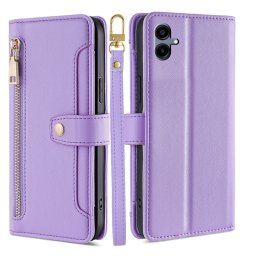 PASTEL Pénztárca tok Samsung Galaxy A06 lila színhez