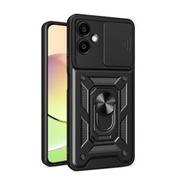 RING KAMERA Borító tartóval Samsung Galaxy A06 fekete