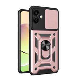 RING KAMERA Borító tartóval Samsung Galaxy A06 rózsaszín