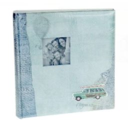 Utazós fotóalbum - autós mintával - 200 db 10x15 cm