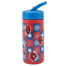 Pókember kulacs 410 ml beépített szívószálal