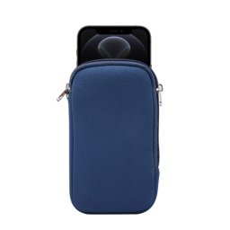 Univerzális mobiltelefon-tok akár 6.1" kék átlóval
