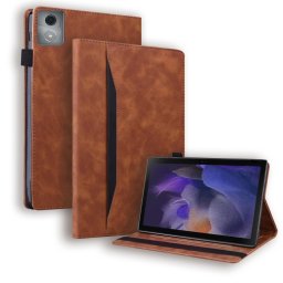 FLATY Összecsukható tok Lenovo Tab K11 Plus barna