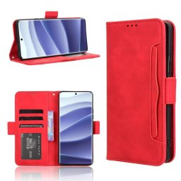 SLOT Pénztárca tok Xiaomi Redmi Note 14 Pro+ 5G piros