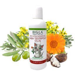 Biola bio Gyógynövényes baba testápoló olaj, 100 ml