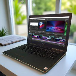Nagy teljesítményű DELL Precision 7720 i7-7920HQ/32GB/512SSD/P4000-16GB 256 BIT/17,3" Workstation Laptop