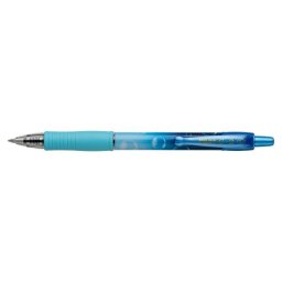 PILOT Zseléstoll, 0,32 mm, nyomógombos, PILOT "G-2 Blue Bubble", kék