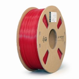 Filament 3D nyomtatókhoz ABS piros 1.75mm 1kg Gembird (3DP-ABS1.75-01-R)