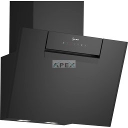 NEFF D65IFN1S0 N 50, Falra szerelhető páraelszívó, 60 cm, Fekete üveg
