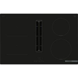 Bosch PVS811B16E Beépíthető Indukciós főzőlap beépített páraelszívóval Keret nélküli, 7400 W, Érintőszenzoros, Gyerekzár, Booster funkció, 2 vagy 3 fázisra köthető