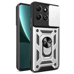 RING KAMERA Borító tartóval Honor X6b ezüsthöz