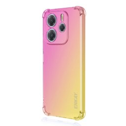 ENKAY GRADIENT Védőburkolat: Xiaomi Redmi Note 14 Pro PINK GOLD