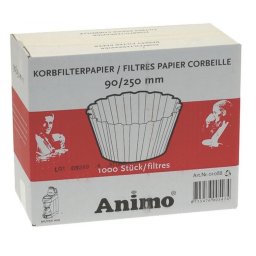 Animo kosaras 90/250 szűrőpapír (1000db)