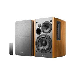 EDIFIER hangszórók R1280T, aktív, 42W, WiiM Mini Smart Wi-Fi audio streaming, barna