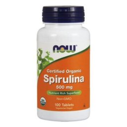Now Spirulina alga tabletta, 100 db