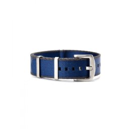 WB Original prémium Nato óraszíj, kék/szürke, 22mm
