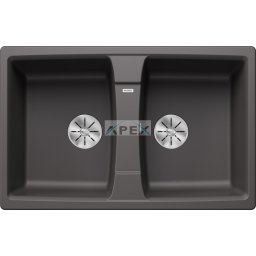 BLANCO LEXA 8 palaszürke exc.nélkül