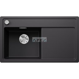 BLANCO ZENAR 45S-F fekete bal tart.nélk, exc