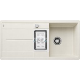 BLANCO METRA 6S-F törtfehér exc., SZINTBE ÉPÍTÉS