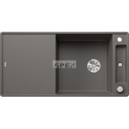 BLANCO AXIA III XL 6S-F vulkánszürke fa tart., SZINTBE ÉPÍTÉS