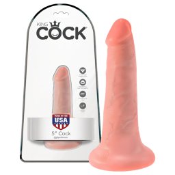 King Cock 5 dildó (13 cm, testszínű)