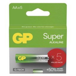 GP Super Alkáli elem AA 5db