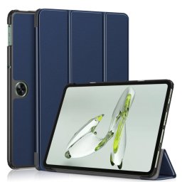 LEATHER Csuklós burkolat a OnePlus Pad Go kékhez