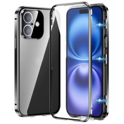 Mágneses burkolat 360 Apple-hoz iPhone 16 fekete