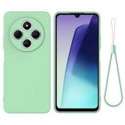 RUBBER Védőburkolat Xiaomi-hoz Redmi 14C / Poco C75 zöld