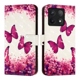 ART Tárcatakaró a Xiaomi 14T-hez PINK BUTTERFLY