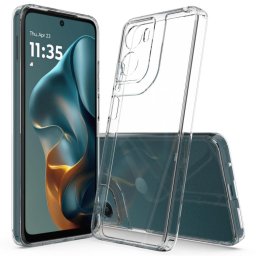 SHOCK Extra tartós burkolat Motorola Moto G05 / Moto E15 átlátszó
