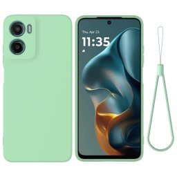 RUBBER Védőburkolat a Motorola Moto G05 / Moto E15 számára zöld