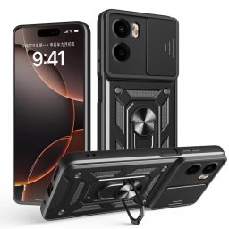 RING KAMERA Borító tartóval Motorola Moto G05 / Moto E15 fekete