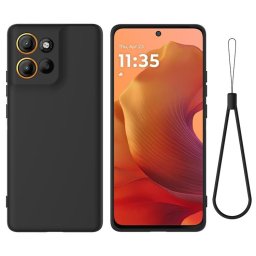 RUBBER Védőburkolat a Motorola Moto-hoz G15 / G15 Power black