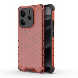 HONEYCOMB Védőburkolat Xiaomi Redmi Note 14 piros