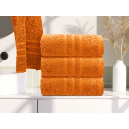 Classic törölköző 50 x 100 cm narancssárga, 100% pamut
