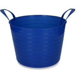 Vplast vödör V Trug flexi kék 40 l istálló állattartás etetés itatástechnológia etetőtálak